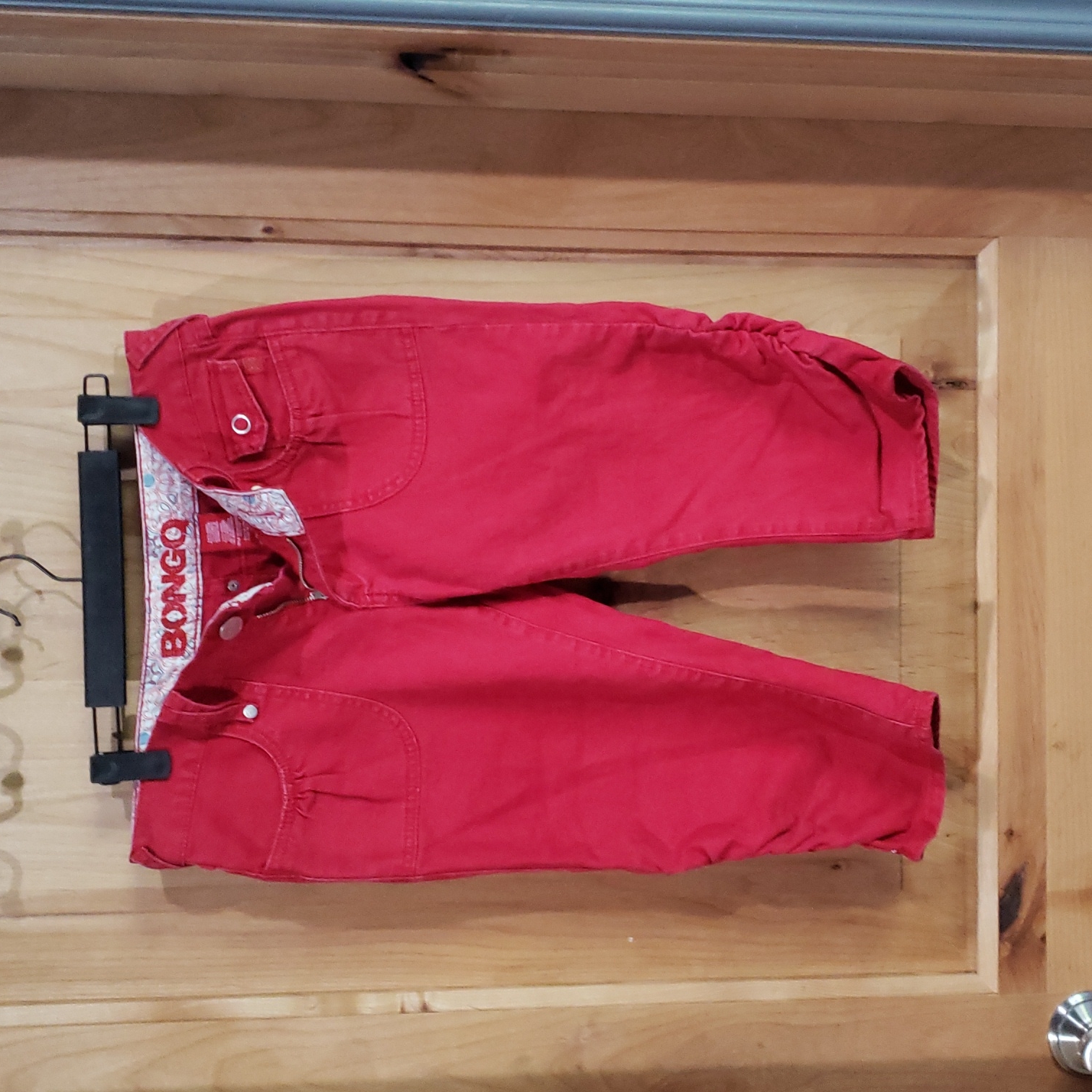 Bongo Red Capris